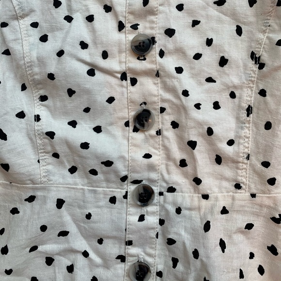 Banana Republic Puff Sleeve Polkadot Top - so cute! - Picture 8 of 12